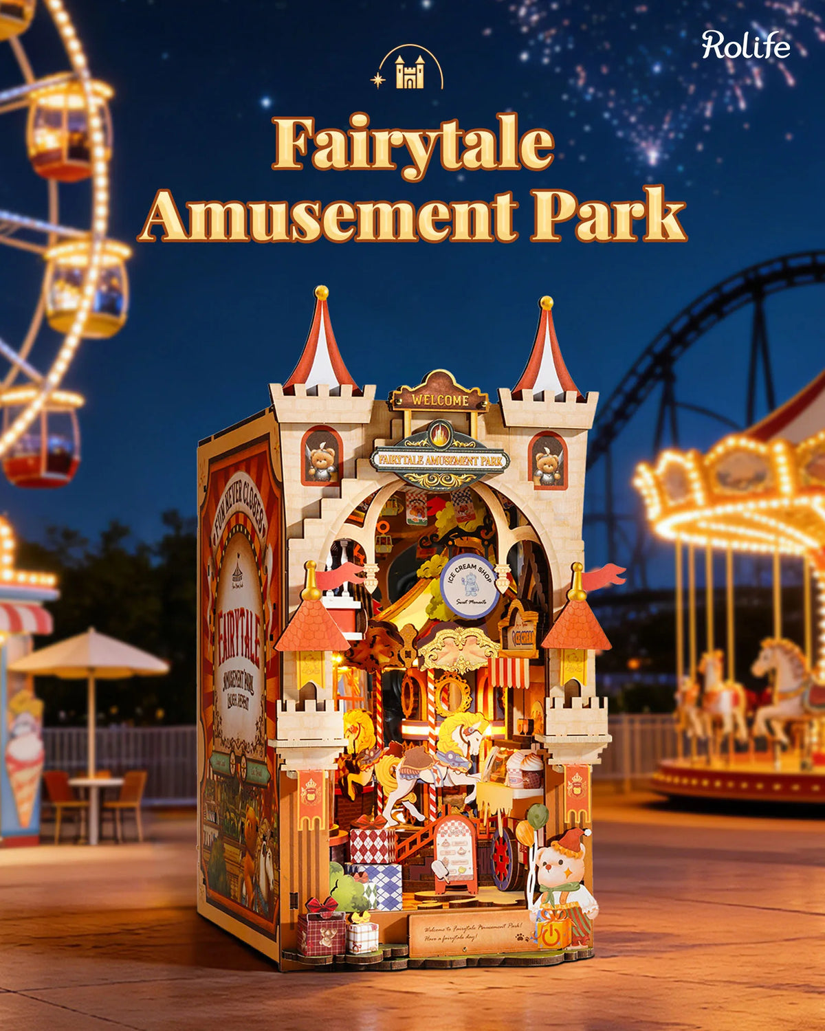 Fairytale Amusement Park DIY Book Nook Kit