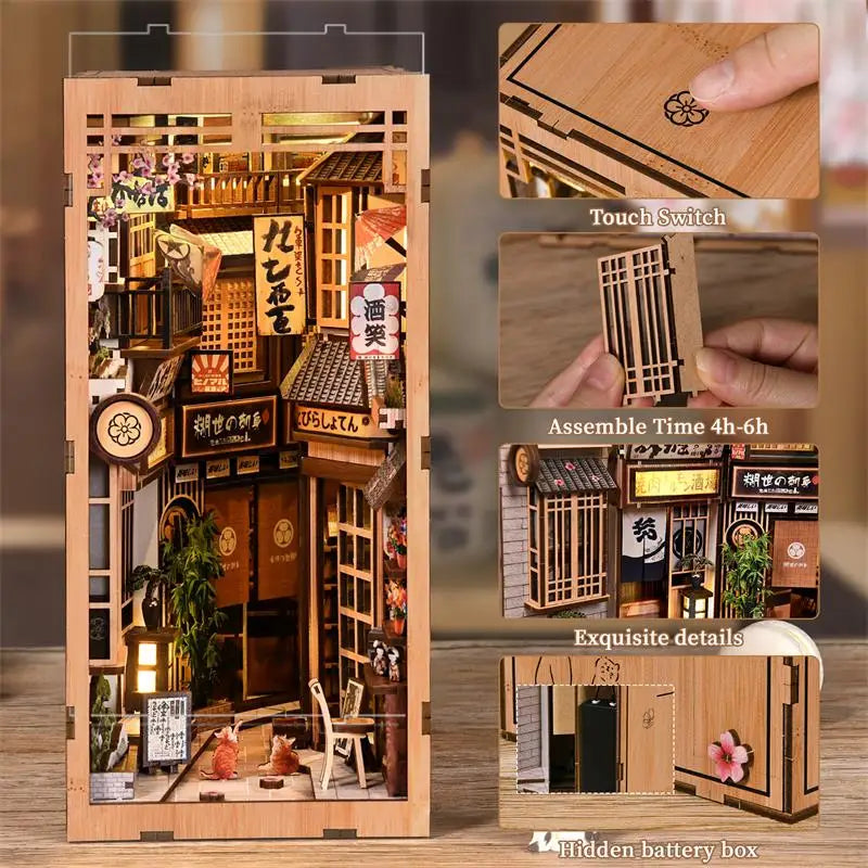 Cat's Alley DIY Book Nook Kit