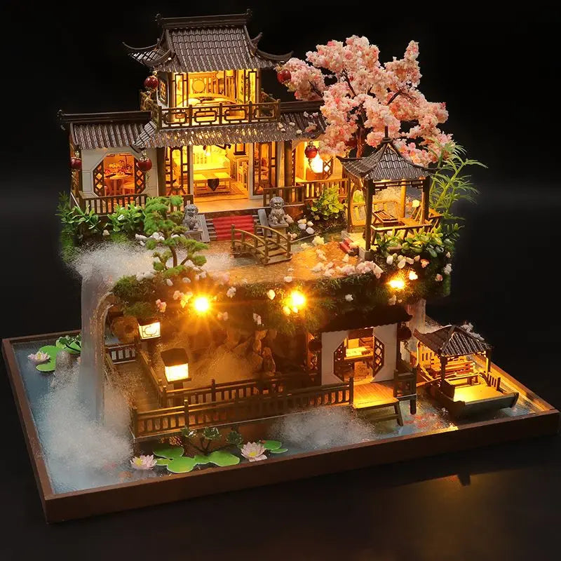 DIY Japanese Zen Garden Miniature House Kit