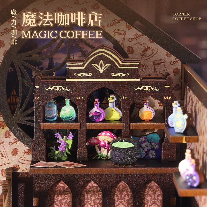 Magic Coffee Shop DIY Book Nook Kit