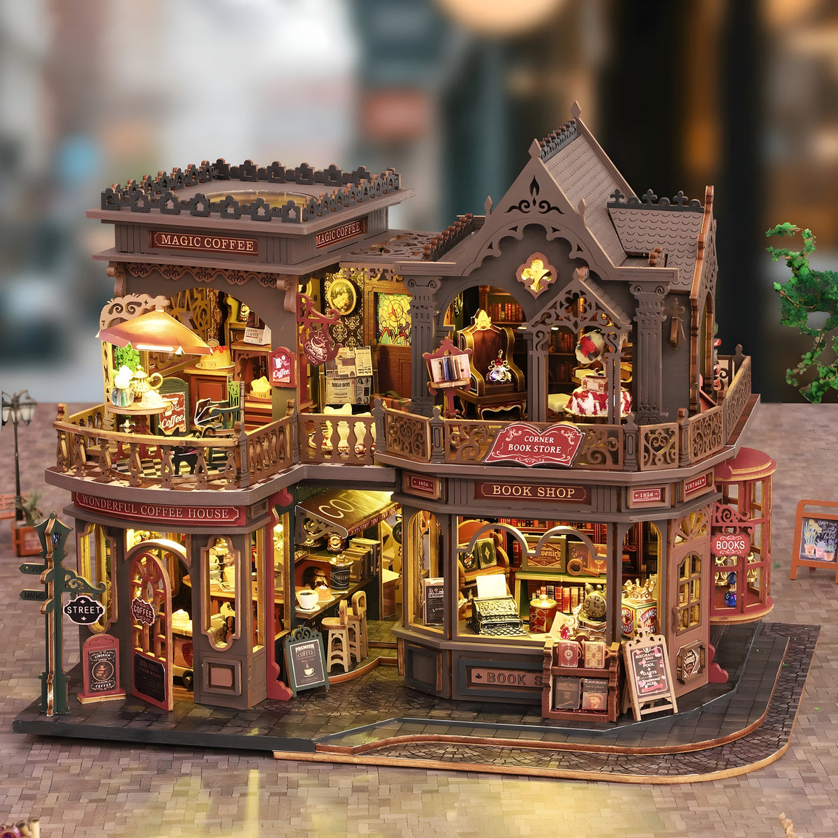 Book Nook Cafe DIY Kit