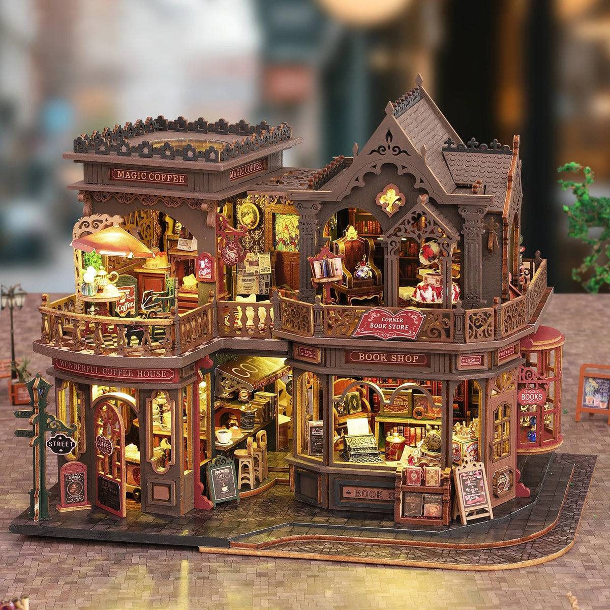 Book Nook Cafe DIY Kit