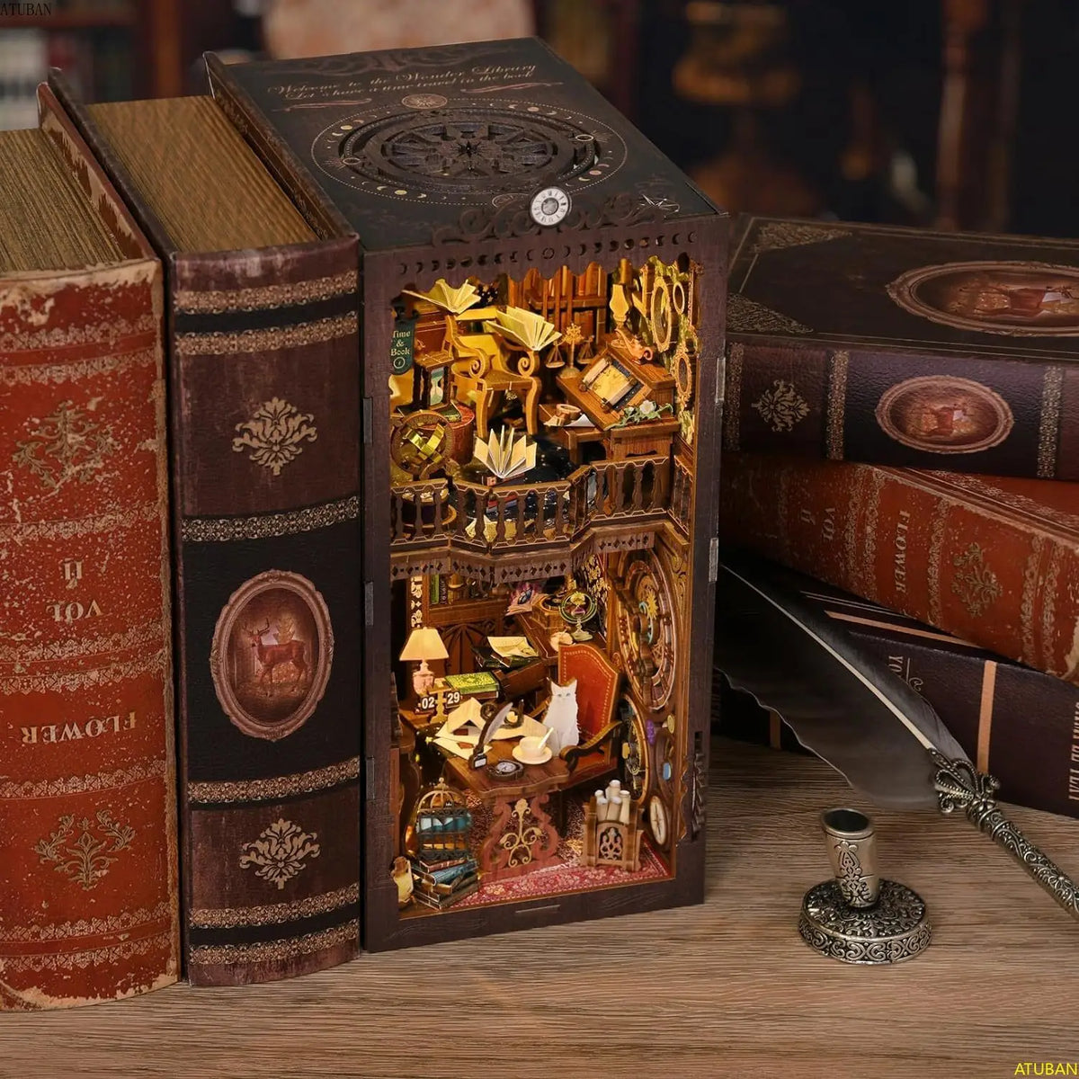 Wander Library DIY Book Nook Kit
