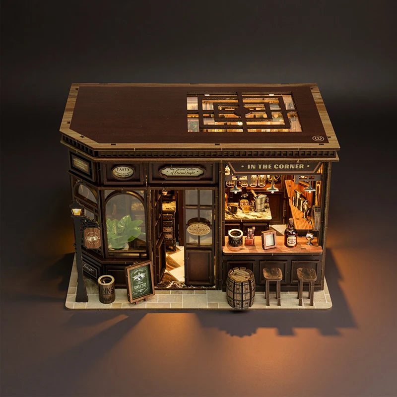 Corner Bistro DIY Book Nook Kit