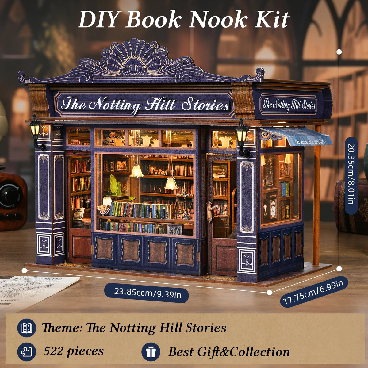 Notting Hill Stories DIY Book Nook Kit
