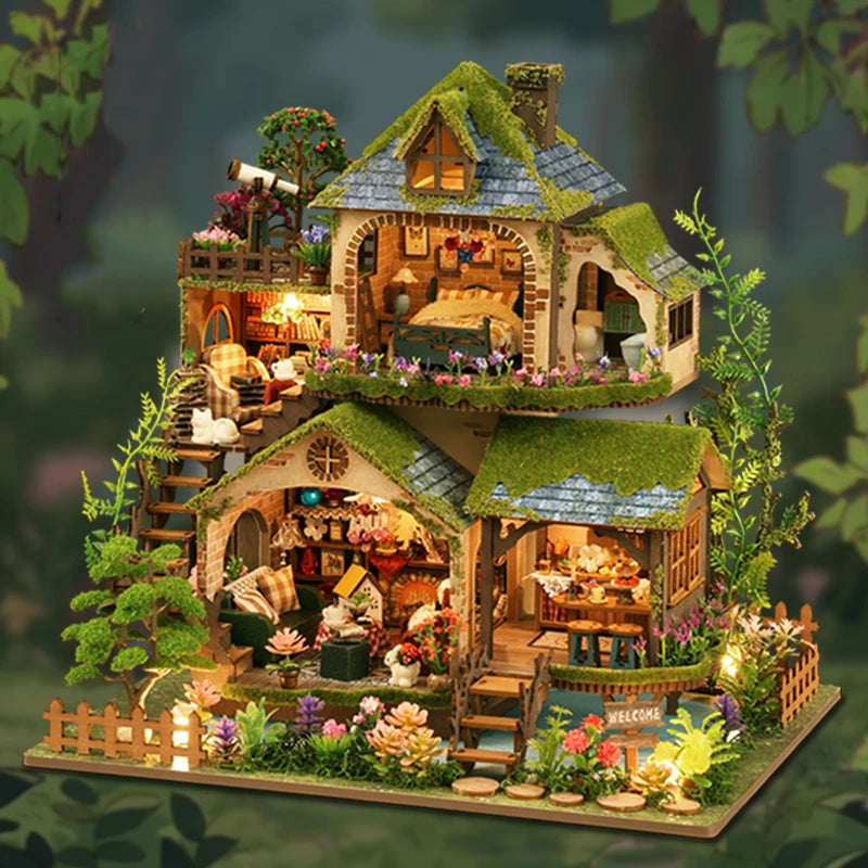 Forest Adventures DIY Miniature House Kit