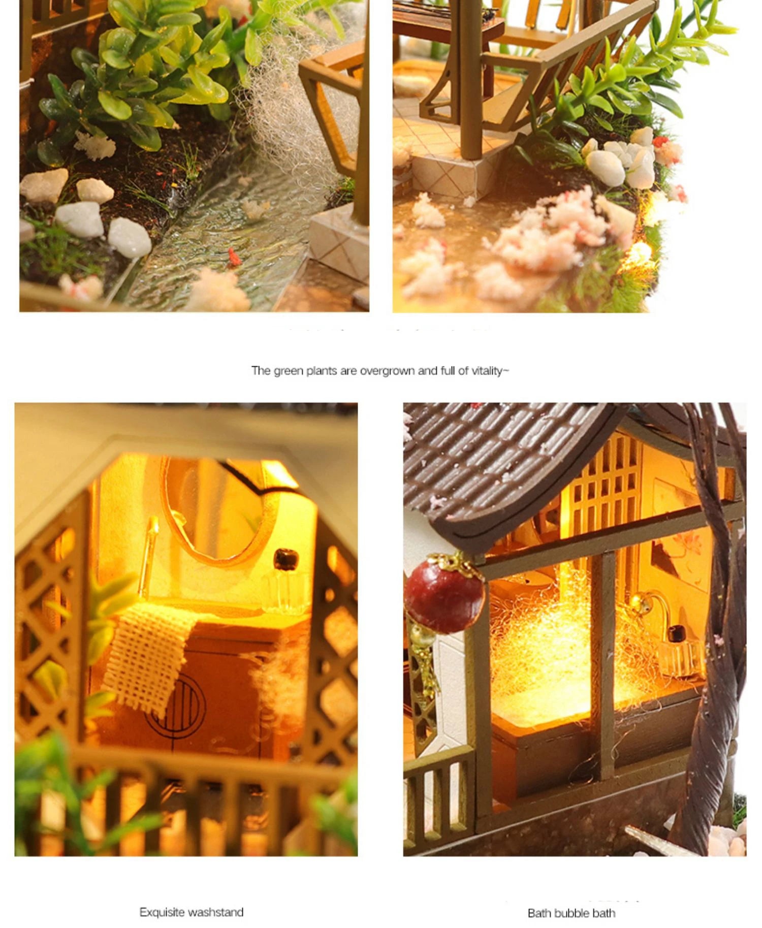 DIY Japanese Zen Garden Miniature House Kit