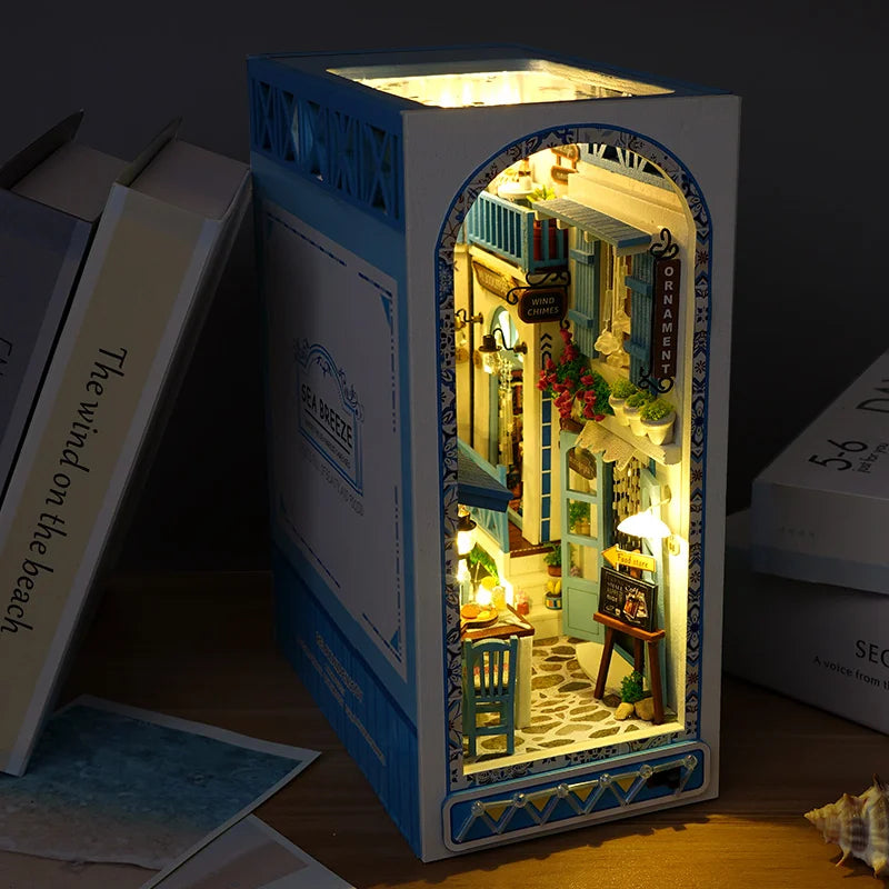 Mediterranean Alley DIY Book Nook Kit