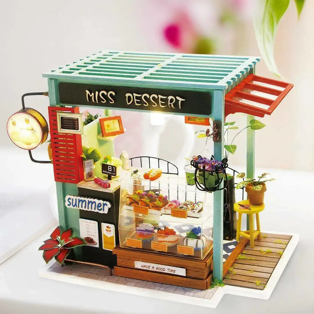 Miss Dessert Shop DIY Miniature House Kit