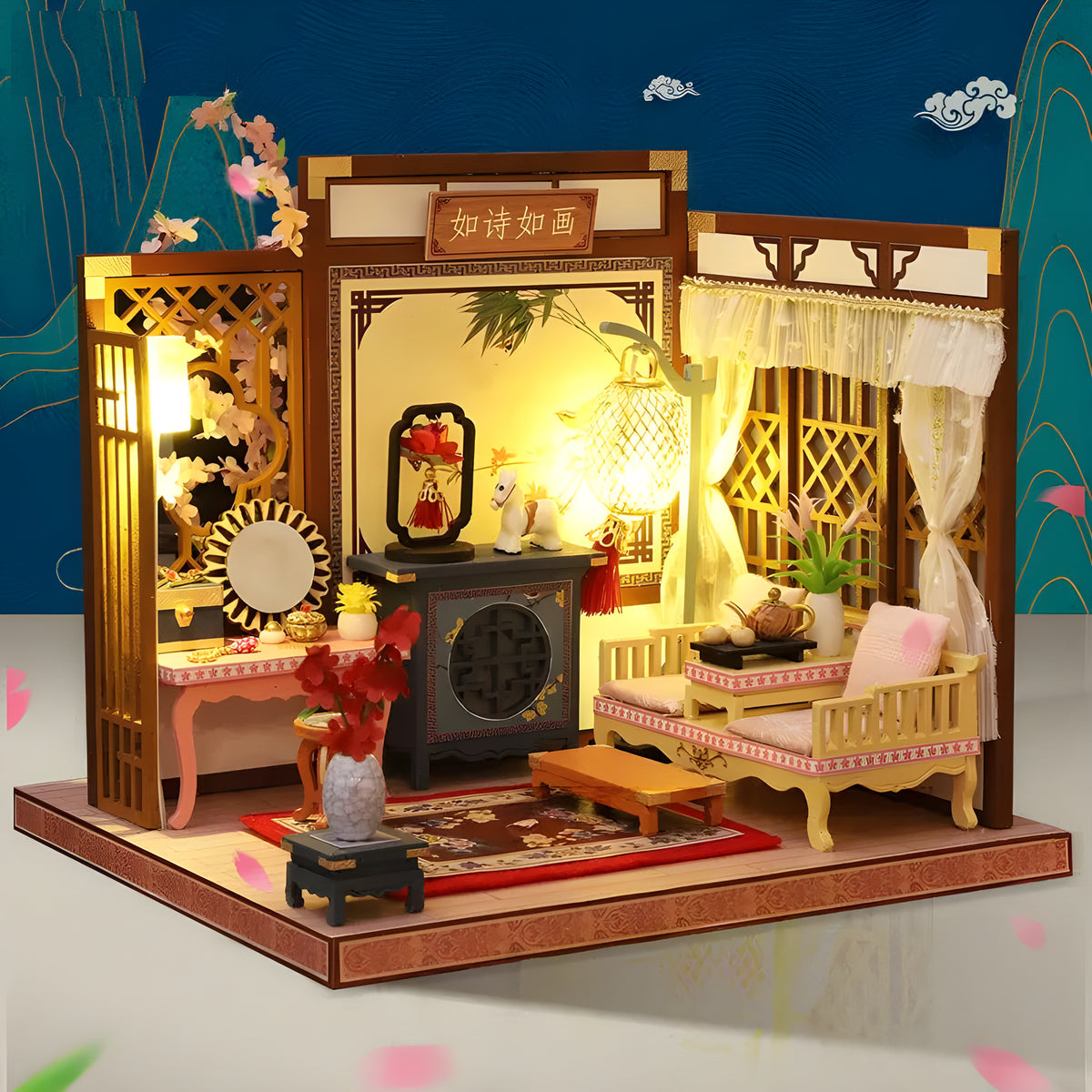 Ancient Book Miniature House Kit