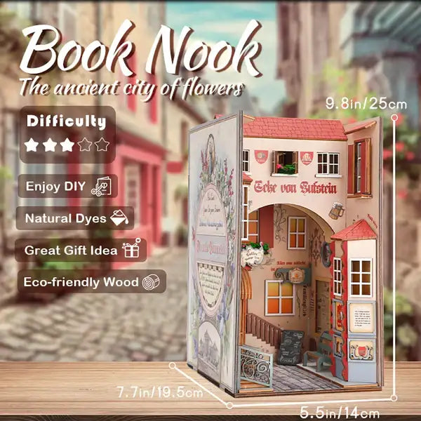 The Ancient City of Flowers Book Nook Kit