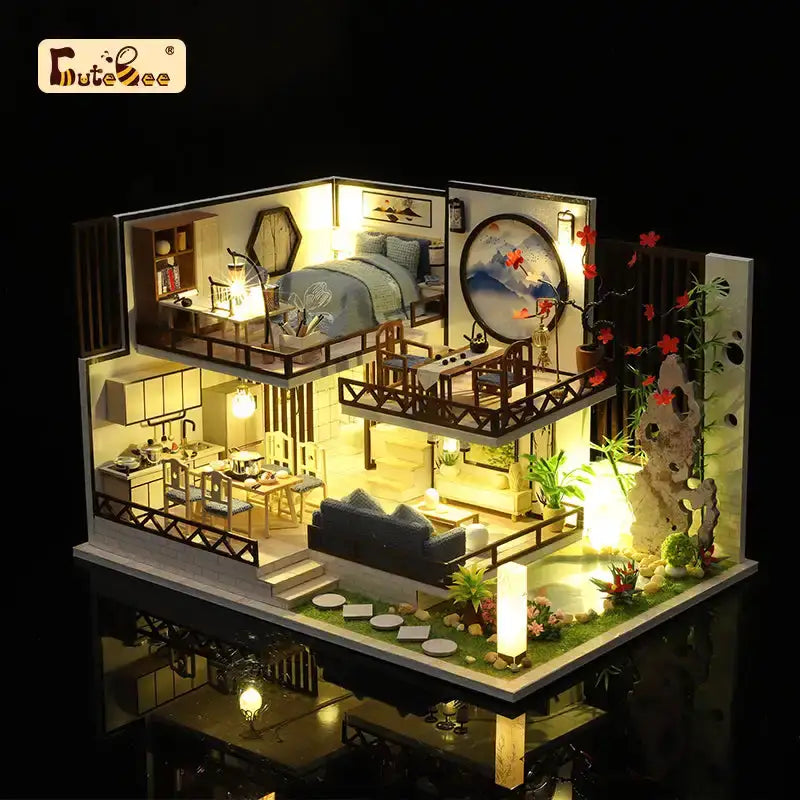 Bamboo Charm Miniature House Kit