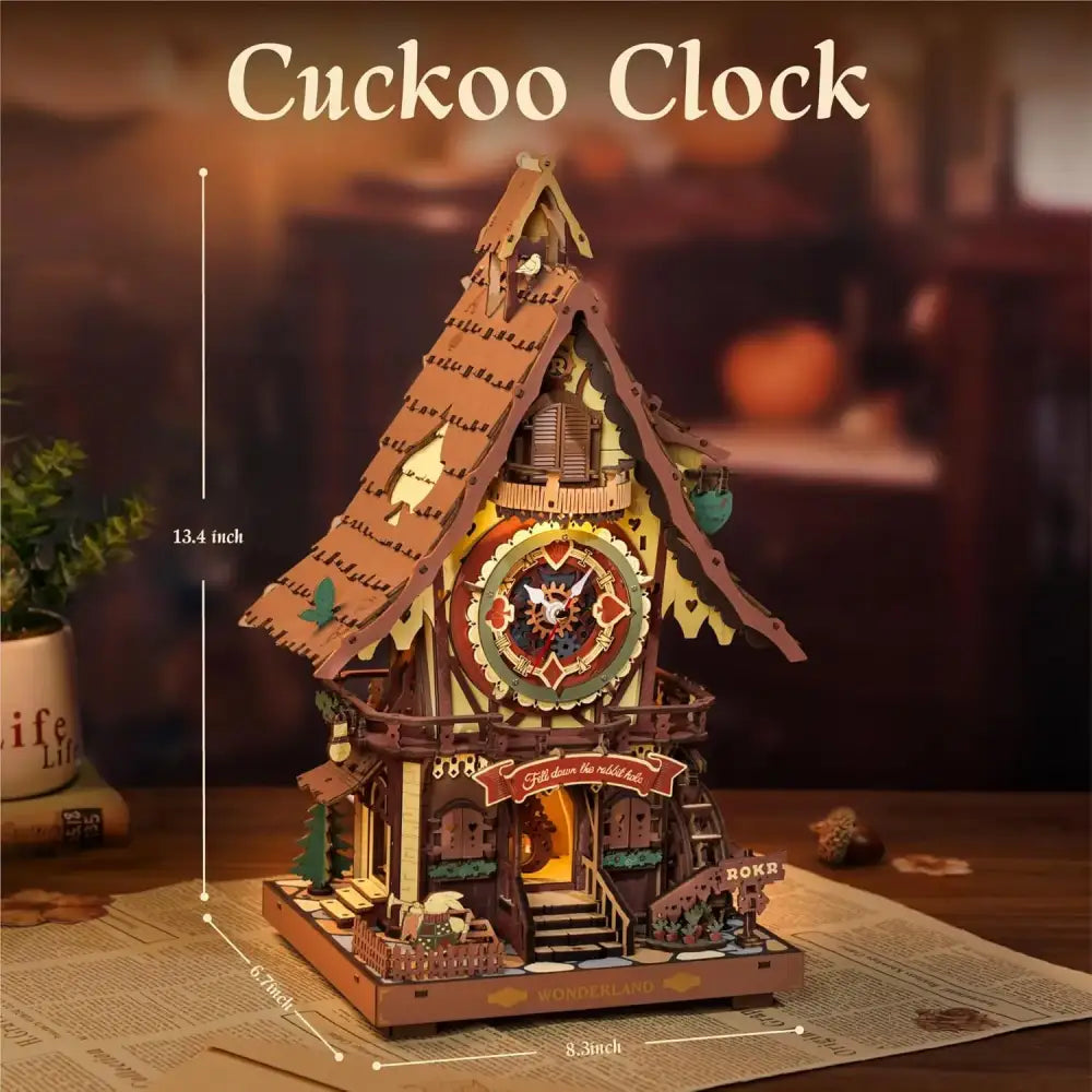 Black Forest Cuckoo Clock – 3D Wooden Puzzle