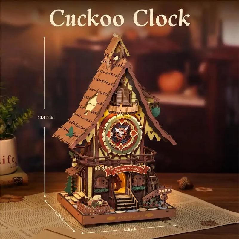 Black Forest Cuckoo Clock – 3D Wooden Puzzle