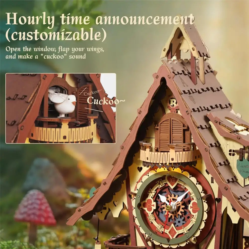 Black Forest Cuckoo Clock – 3D Wooden Puzzle