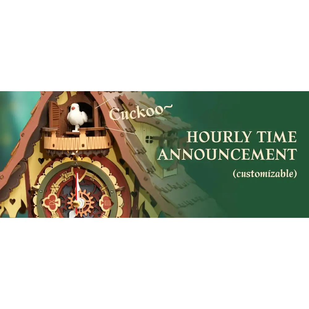 Black Forest Cuckoo Clock – 3D Wooden Puzzle