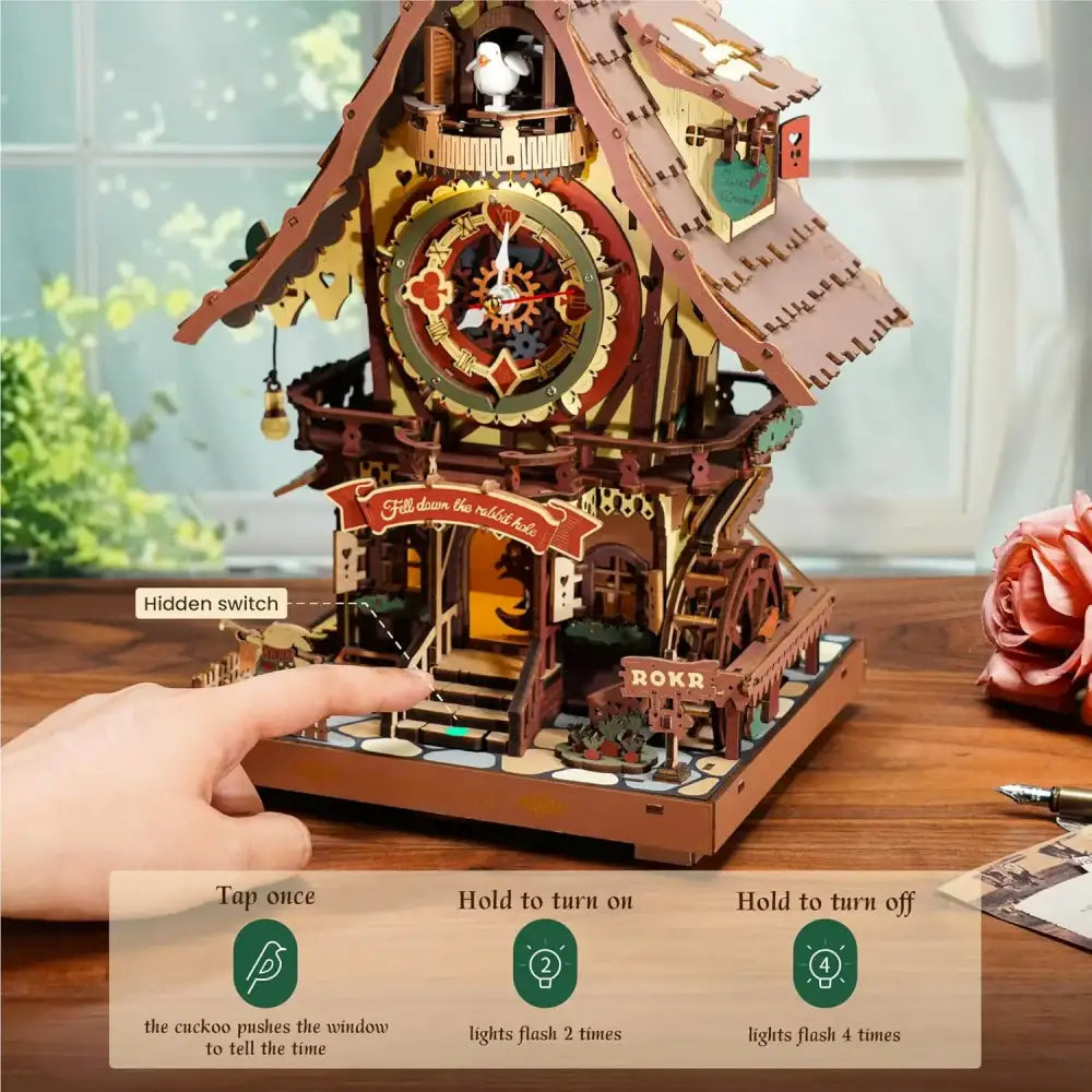 Black Forest Cuckoo Clock – 3D Wooden Puzzle