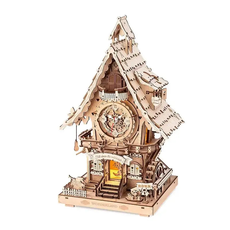 Black Forest Cuckoo Clock – 3D Wooden Puzzle