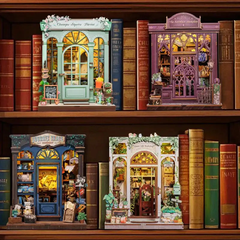 Champs-Elysees Flower Shop DIY Book Nook
