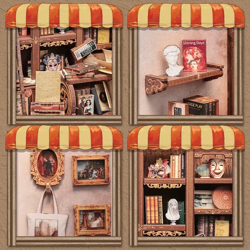 Drama Bookshop DIY Book Nook Kit