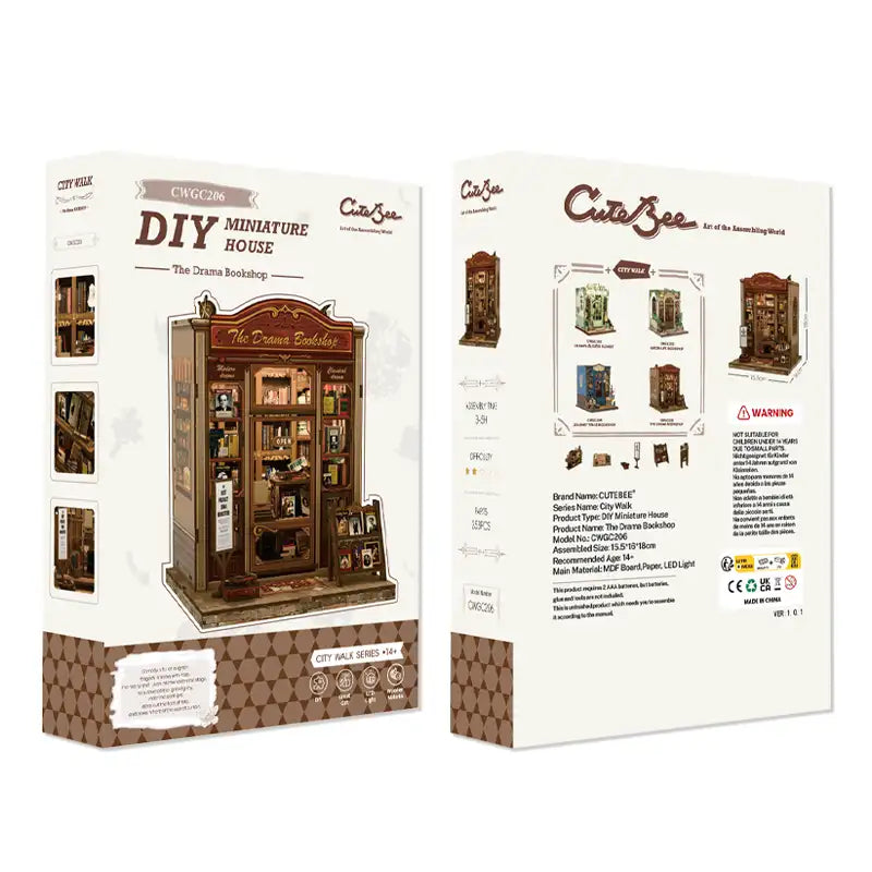 Drama Bookshop DIY Book Nook Kit