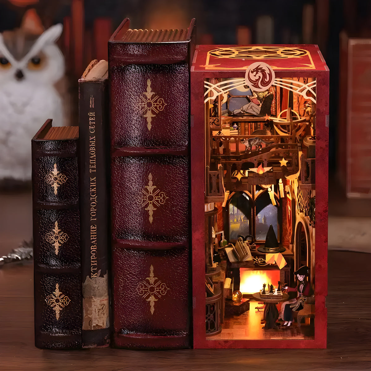 Flame Common Room Book Nook Kit