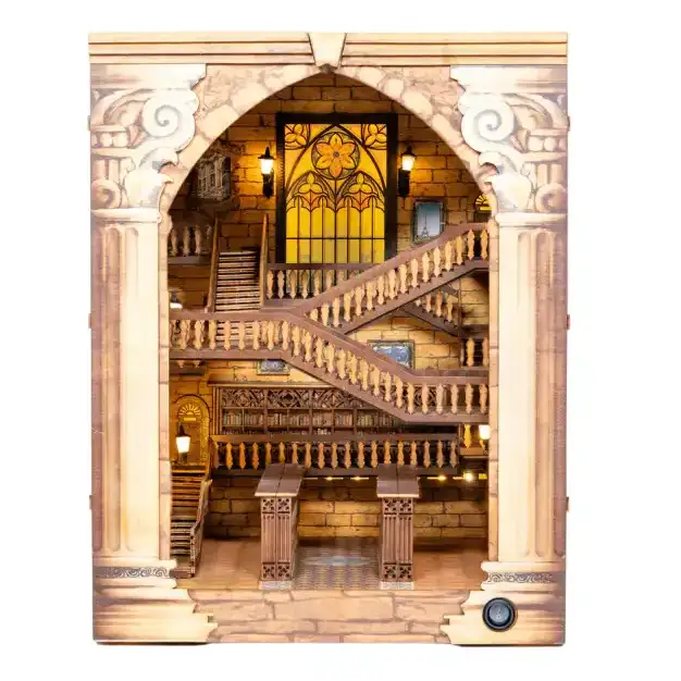 The Grand Enchanted Library Book Nook Kit