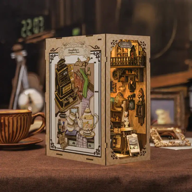 Grandfather's Antique Store DIY Book Nook Kit