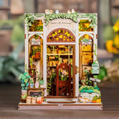 Green Life Bookshop DIY Book Nook