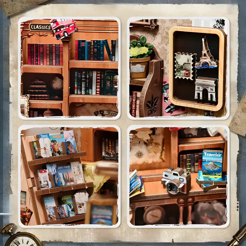 Journey Trace Bookshop DIY Book Nook Kit