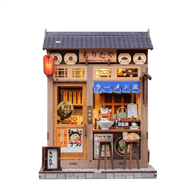 DIY Morita-Ya Ramen Shop Book Nook Kit