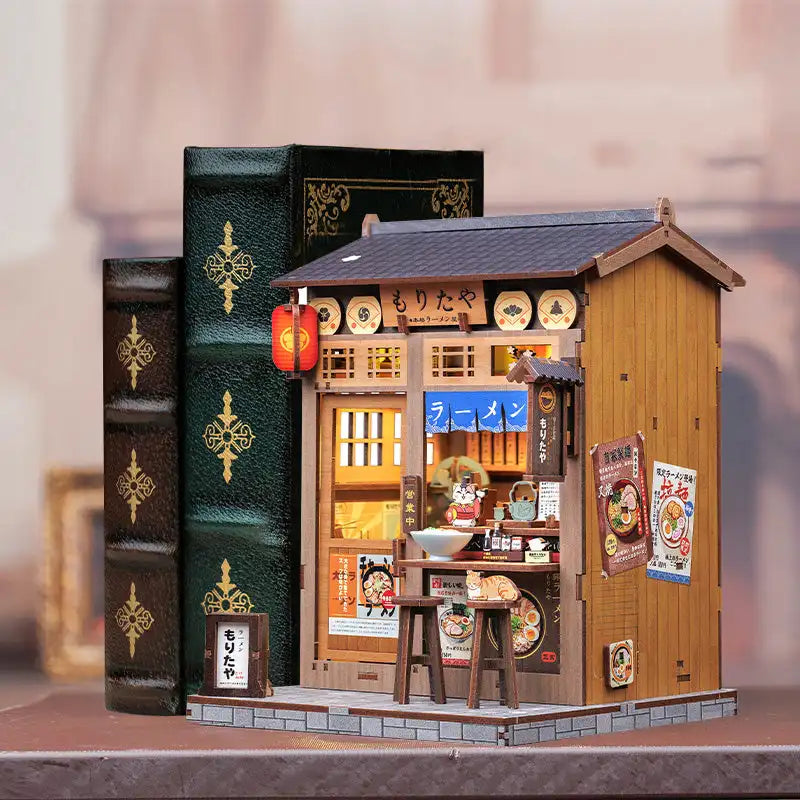 DIY Morita-Ya Ramen Shop Book Nook Kit