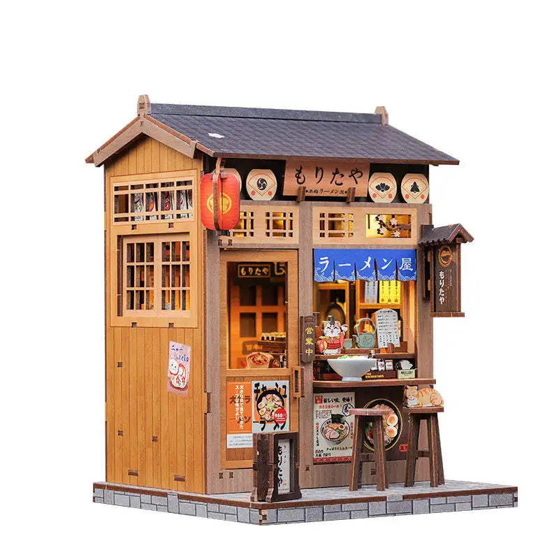 DIY Morita-Ya Ramen Shop Book Nook Kit