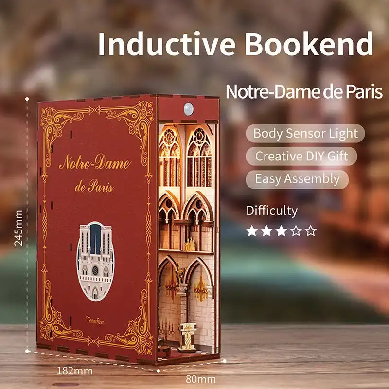 Book Nook Kit Notre Dame Cathedral