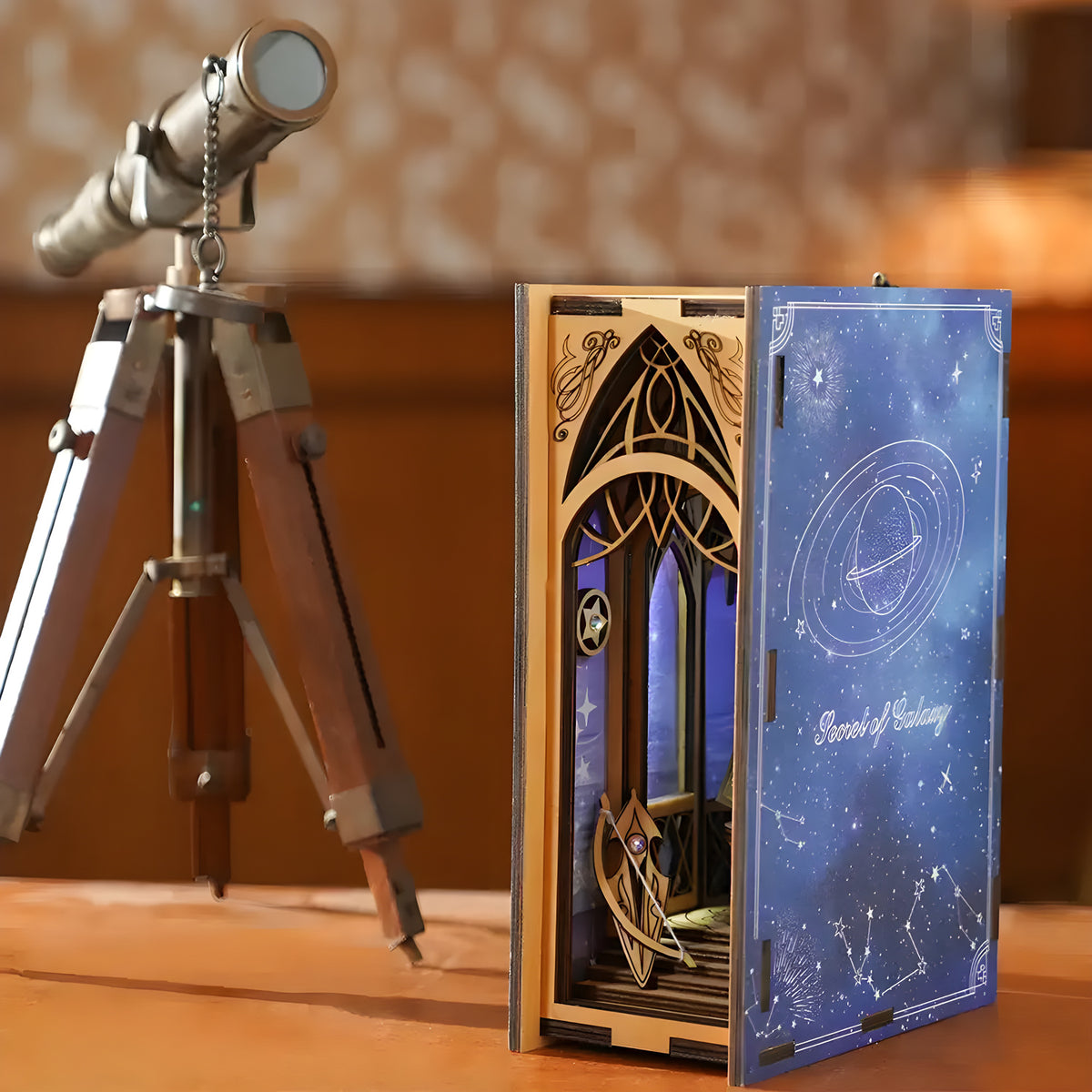 The Secret of the Galaxy Book Nook Kit