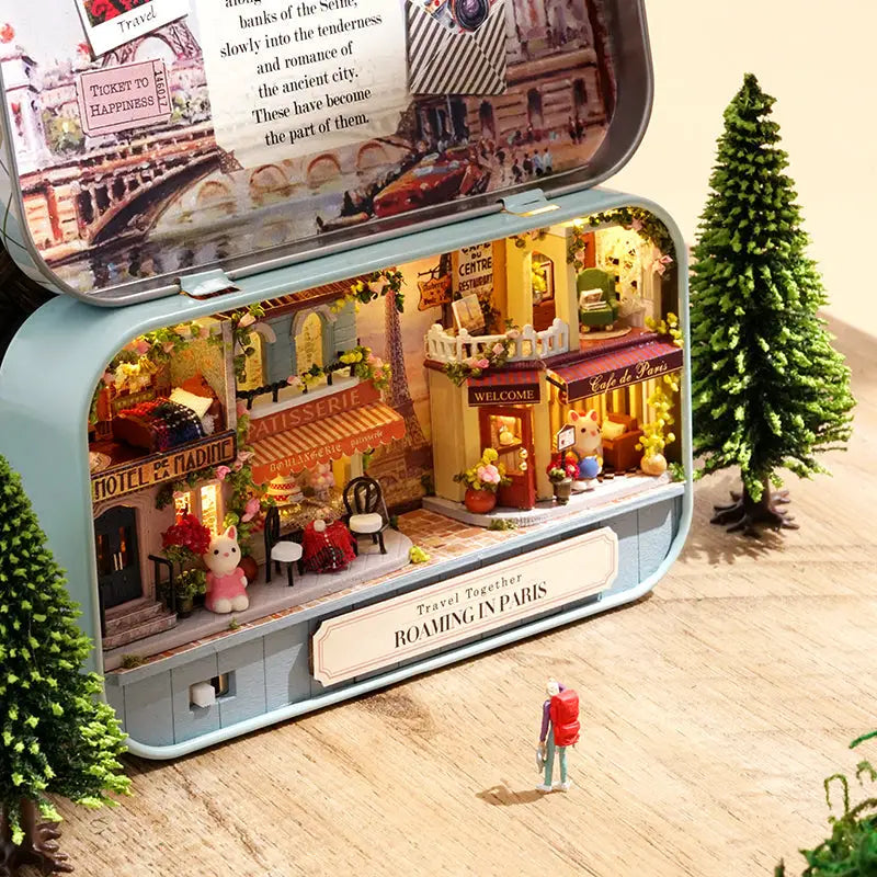 ’Box Theater 3’’ Miniature Dollhouse Kit