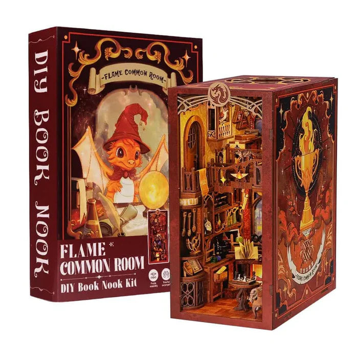 Flame Common Room Book Nook Kit