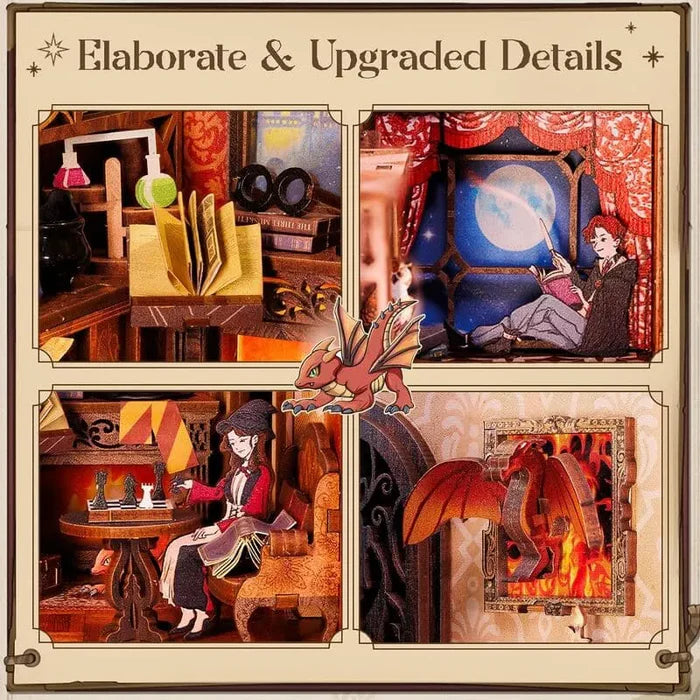 Flame Common Room Book Nook Kit