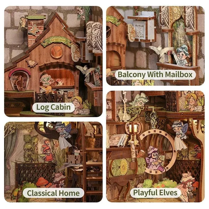 Elven Paradise Book Nook Kit