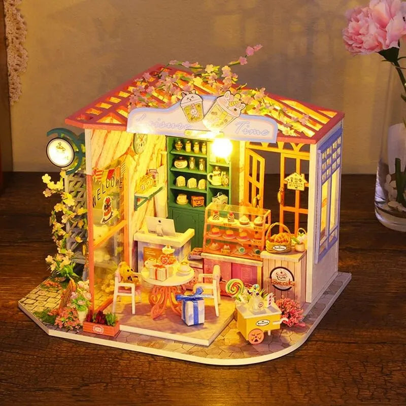 Flower History DIY Miniature House Kit