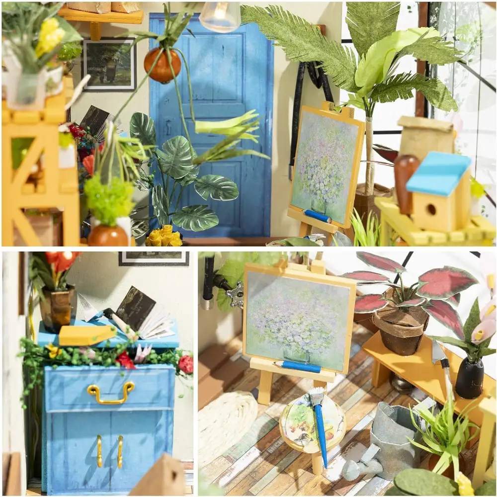 Cathy’s Greenhouse DIY Miniature House Kit