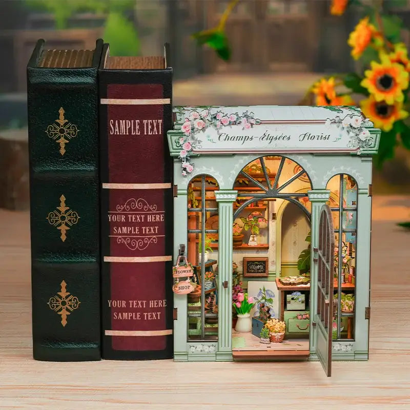 Champs-Elysees Flower Shop DIY Book Nook Kit