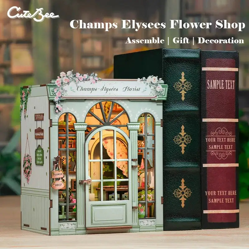 Champs-Elysees Flower Shop DIY Book Nook Kit
