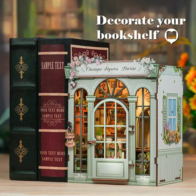 Champs-Elysees Flower Shop DIY Book Nook Kit