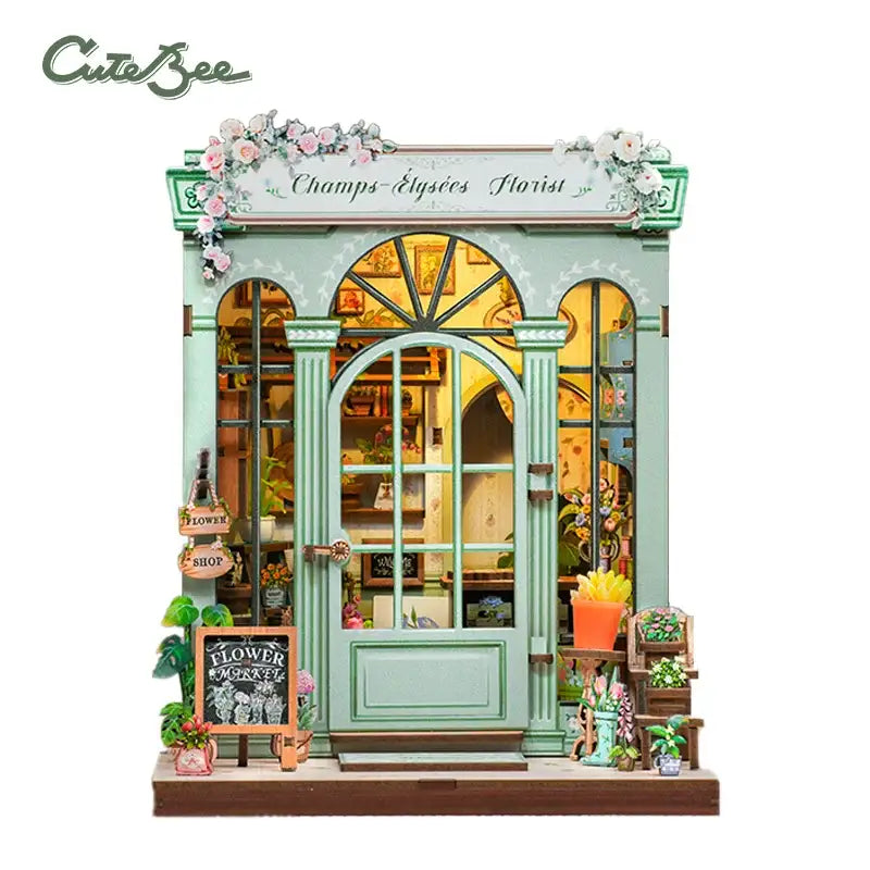 Champs-Elysees Flower Shop DIY Book Nook Kit