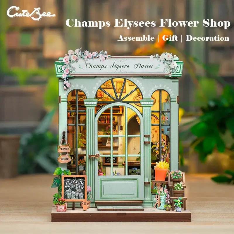 Champs-Elysees Flower Shop DIY Book Nook Kit