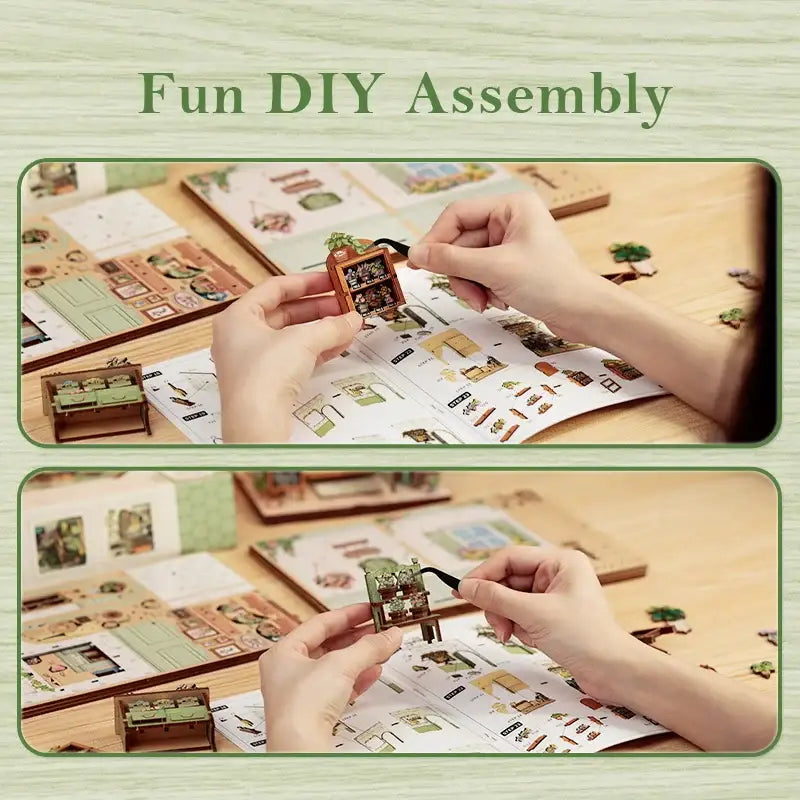 Champs-Elysees Flower Shop DIY Book Nook Kit