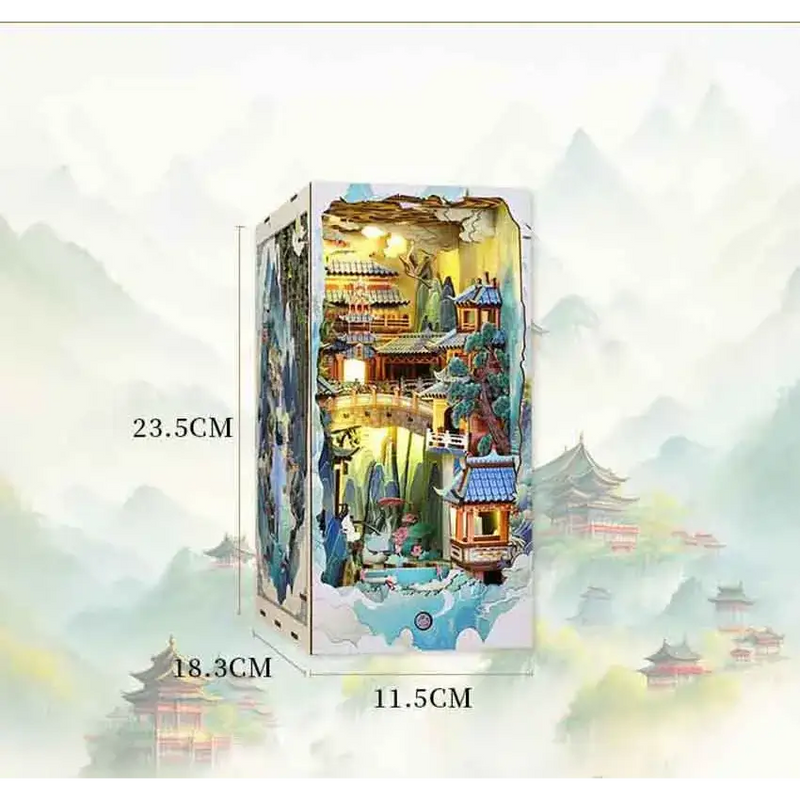 Chinese Landscape DIY Book Nook Kit