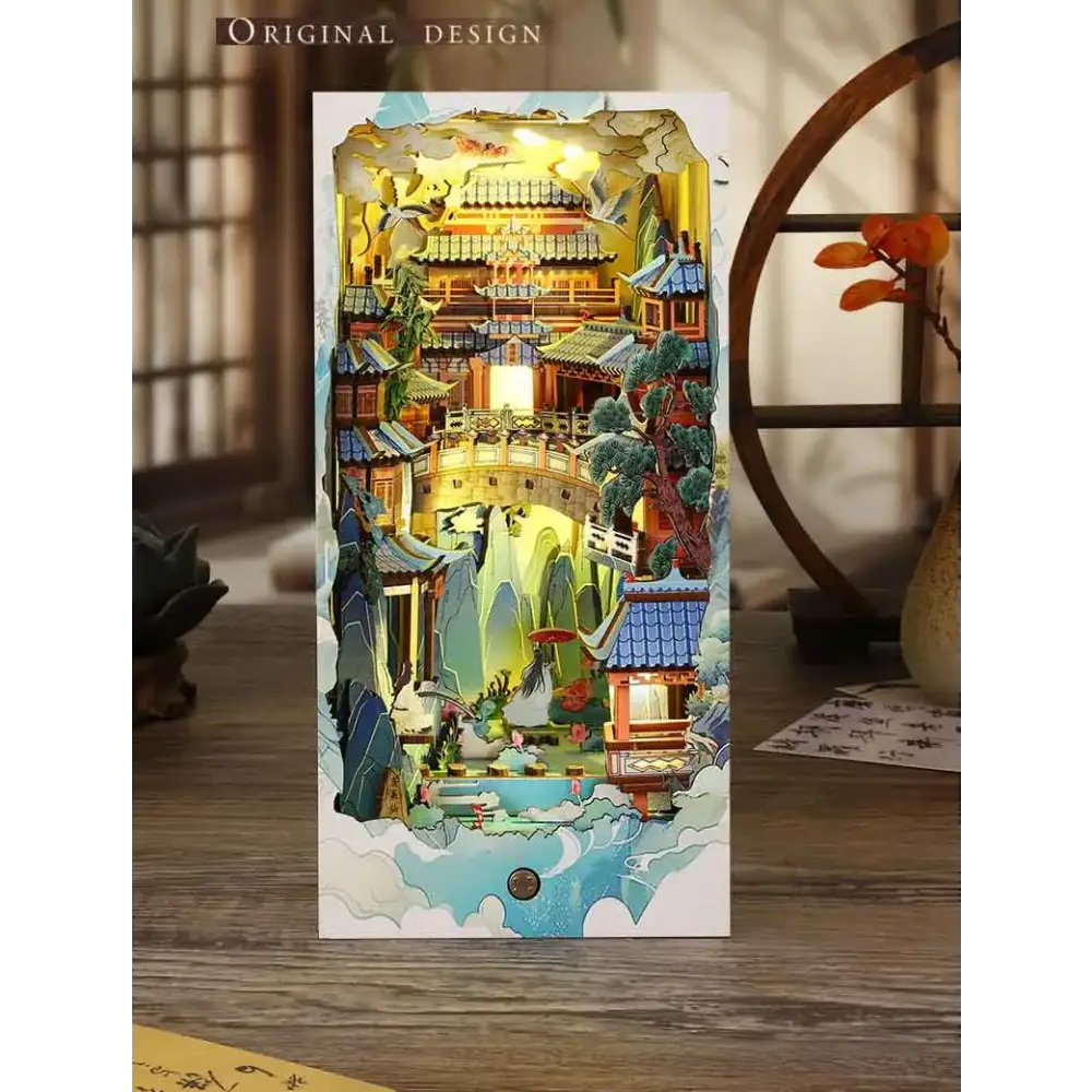 Chinese Landscape DIY Book Nook Kit