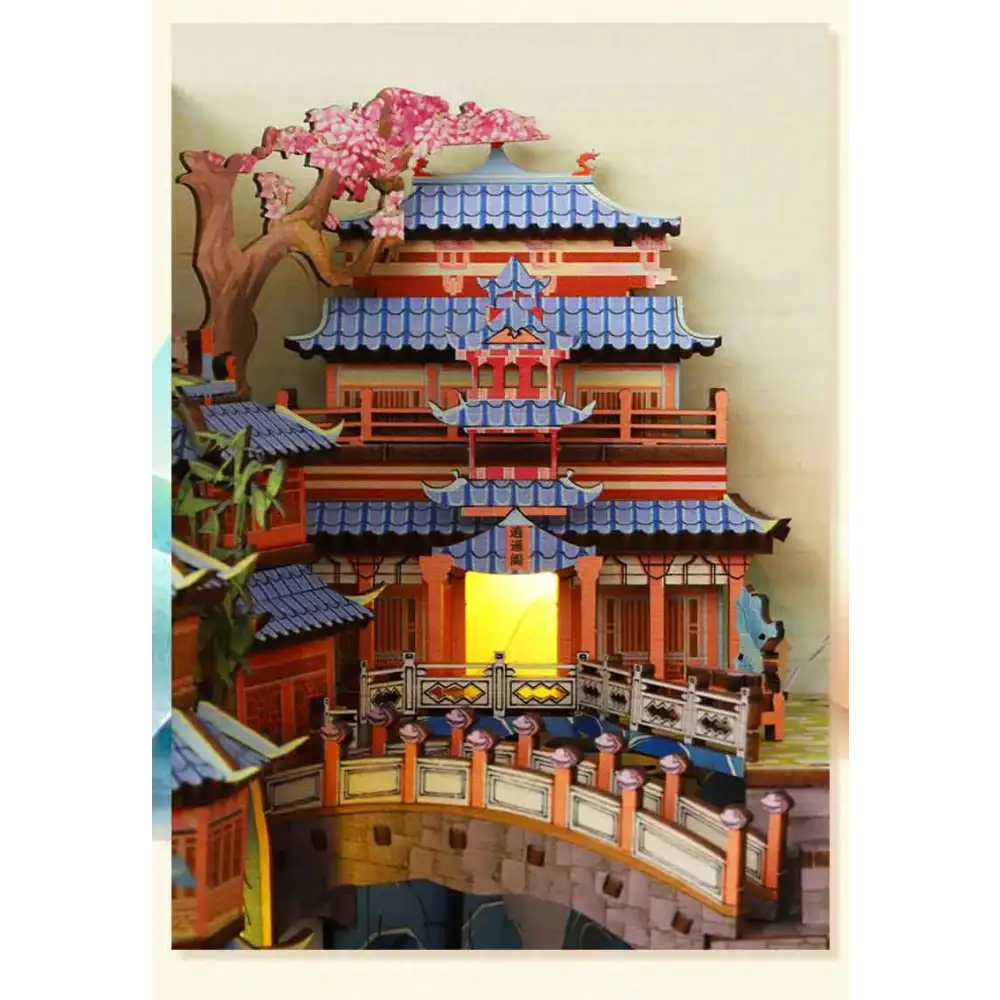 Chinese Landscape DIY Book Nook Kit